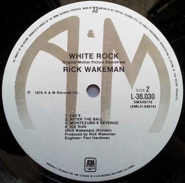 Rick Wakeman : White Rock (LP, Album)