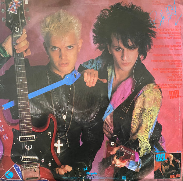 Billy Idol : Flesh For Fantasy (Below The Belt Mix) (12", Ltd)