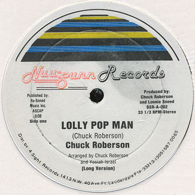 Chuck Roberson : Lolly Pop Man (12")