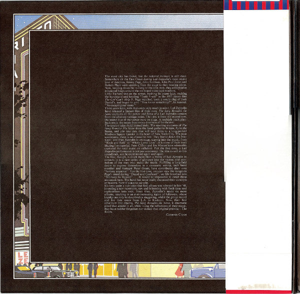 Led Zeppelin : The Soundtrack From The Film The Song Remains The Same (2xLP, Album, Ltd, RE)