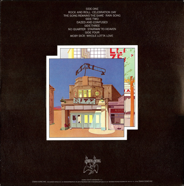 Led Zeppelin : The Soundtrack From The Film The Song Remains The Same (2xLP, Album, Ltd, RE)