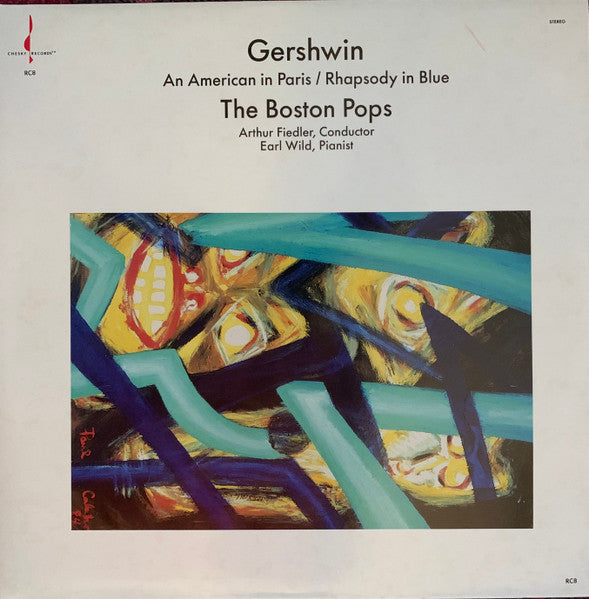 Gershwin*, The Boston Pops*, Arthur Fiedler, Earl Wild : An American In Paris / Rhapsody In Blue (LP, Album, RE)