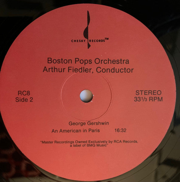 Gershwin*, The Boston Pops*, Arthur Fiedler, Earl Wild : An American In Paris / Rhapsody In Blue (LP, Album, RE)