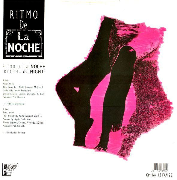 Mystic : Ritmo De La Noche (12")