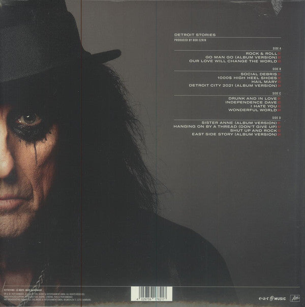 Alice Cooper (2) : Detroit Stories (2x12", Album, Ltd, Pic, Col)