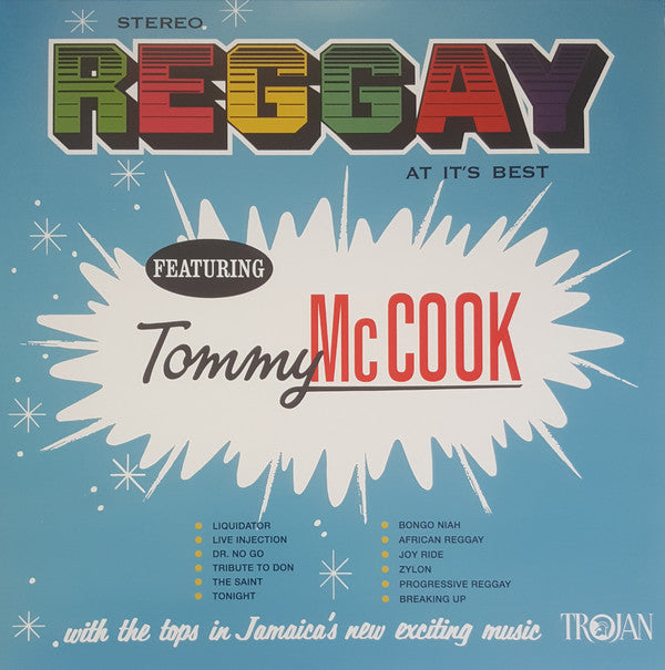 Tommy McCook : Reggay At It's Best (LP, Album, Ltd, Num, 180)