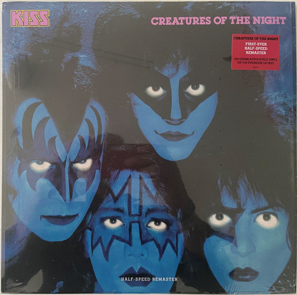 Kiss : Creatures Of The Night (LP, Album, RE, 1/2)