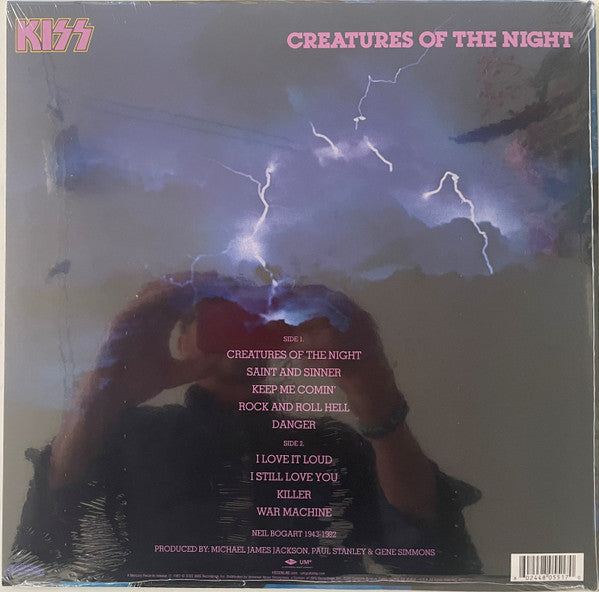 Kiss : Creatures Of The Night (LP, Album, RE, 1/2)