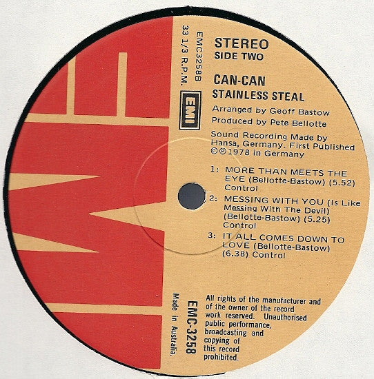 Stainless Steal : Can-Can (LP, Album)