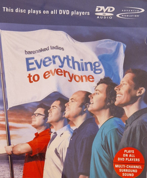 Barenaked Ladies : Everything To Everyone (DVD-A, Album, Multichannel, Dol)