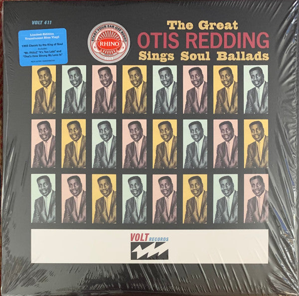 Otis Redding : The Great Otis Redding Sings Soul Ballads (LP, Album, Mono, Ltd, RE, Tra)