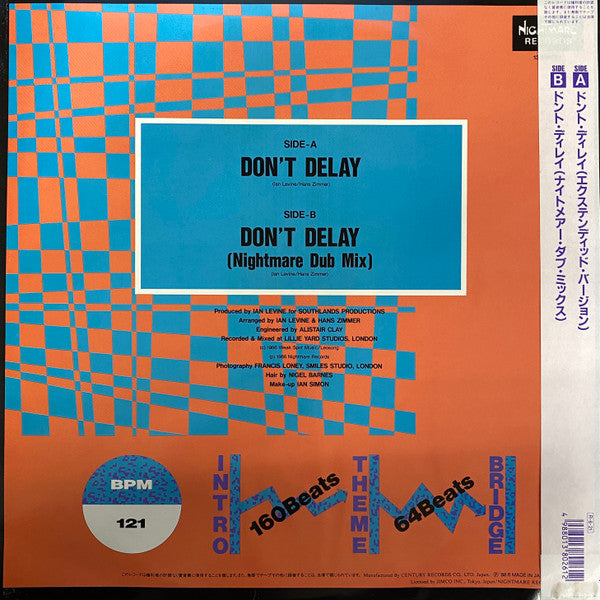 Earlene Bentley : Don't Delay (12", Single)