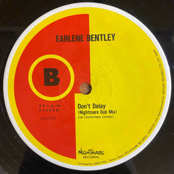 Earlene Bentley : Don't Delay (12", Single)