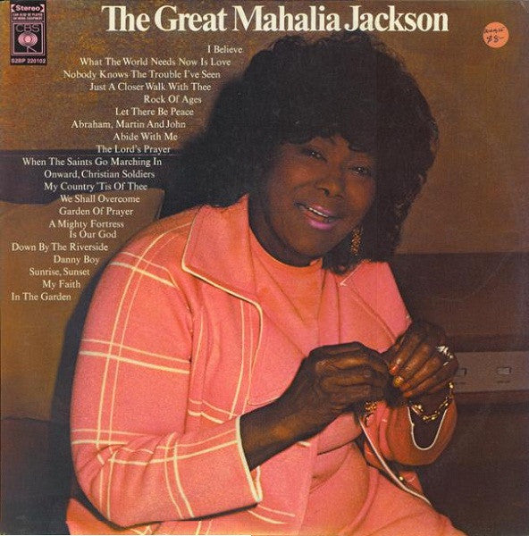 Mahalia Jackson : The Great Mahalia Jackson (2xLP, Comp, Gat)