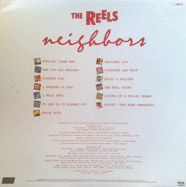 The Reels : Neighbors (LP, Album)