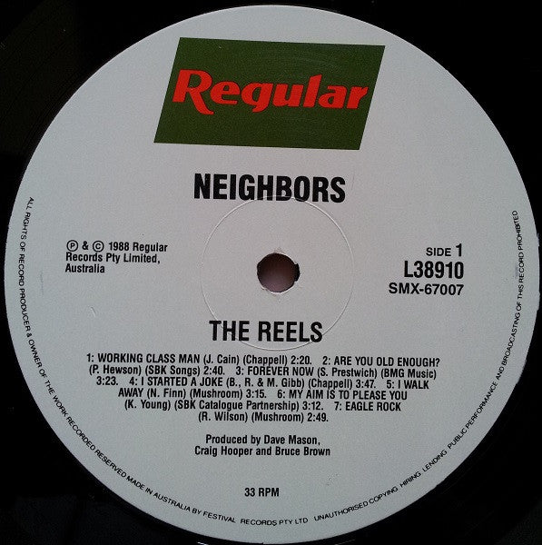 The Reels : Neighbors (LP, Album)