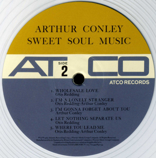 Arthur Conley : Sweet Soul Music (LP, Album, Mono, Ltd, RE, Cry)