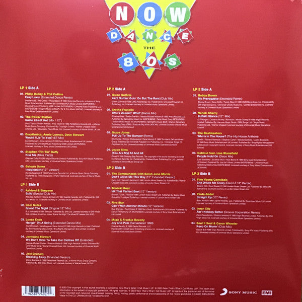 Various : Now Dance The 80s (3xLP, Comp, Ltd, Red)