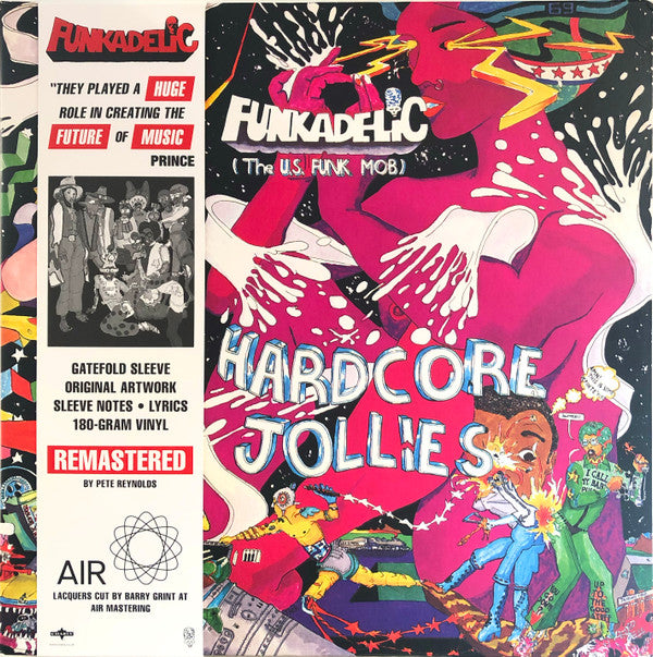 Funkadelic : Hardcore Jollies (LP, Album, Ltd, RE, Bla)