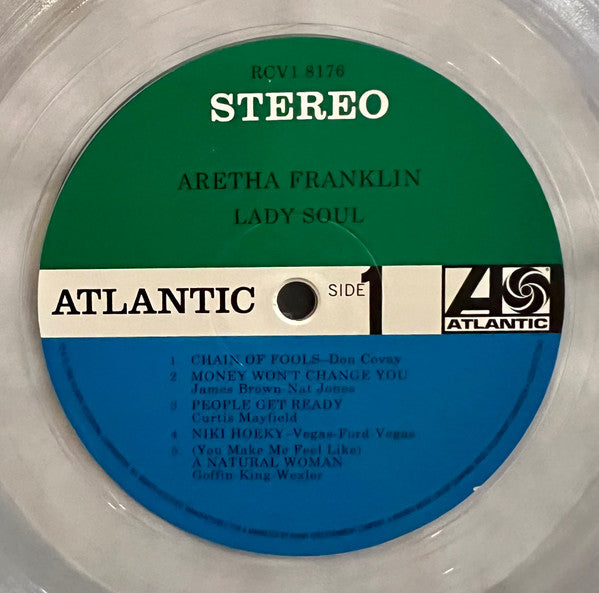 Aretha Franklin : Lady Soul (LP, Album, Ltd, RE, Cle)