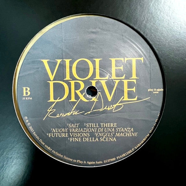 Kerala Dust : Violet Drive (LP, Album, Ltd, Gol)