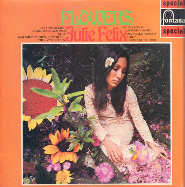 Julie Felix : Flowers (LP, Album)