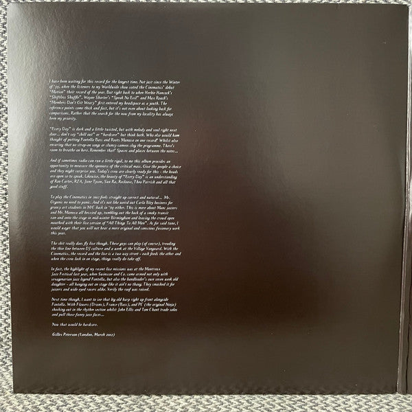 The Cinematic Orchestra : Every Day (3xLP, Album, Dlx, Ltd, RE, Red)