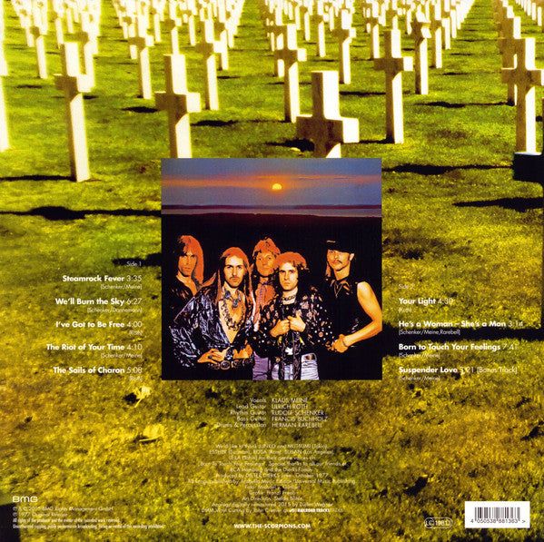 Scorpions : Taken By Force (LP, Album, RE, RM, S/Edition, Whi)