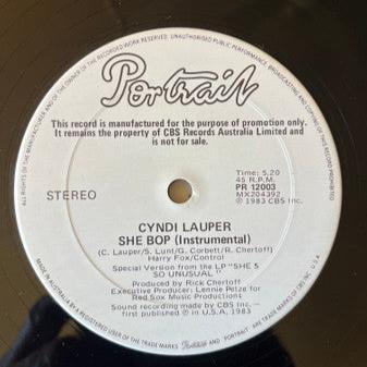 Cyndi Lauper : She Bop (12", Single, Promo)