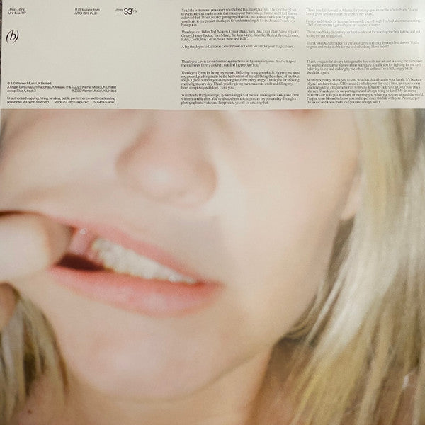 Anne-Marie : Unhealthy (LP, Album, S/Edition, Gre)