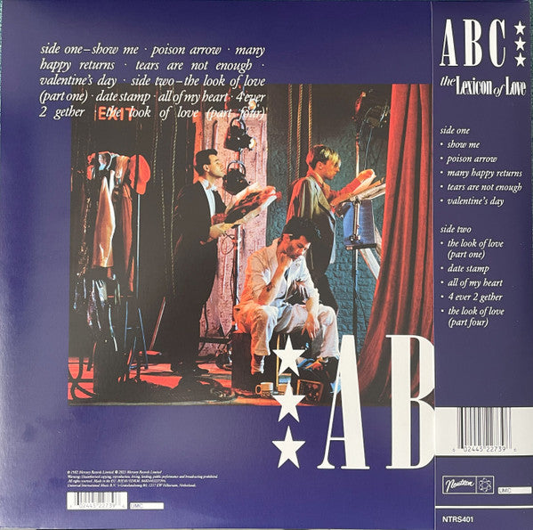 ABC : The Lexicon Of Love (LP, Album, RE, RM, Gat)