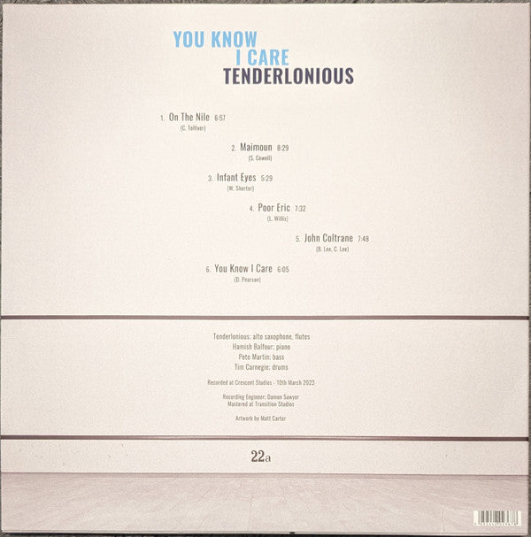 Tenderlonious : You Know I Care (12", Album)