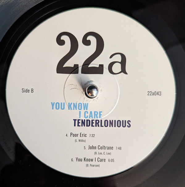 Tenderlonious : You Know I Care (12", Album)