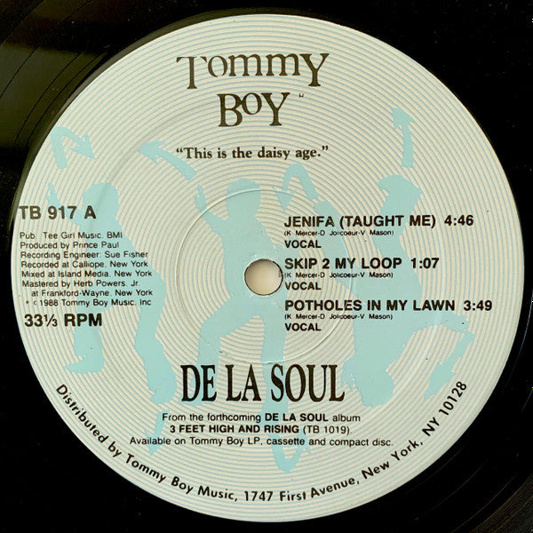 De La Soul : Jenifa (Taught Me) (12", RP)