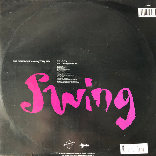 The Deff Boyz Featuring Tony Mac : Swing (12")