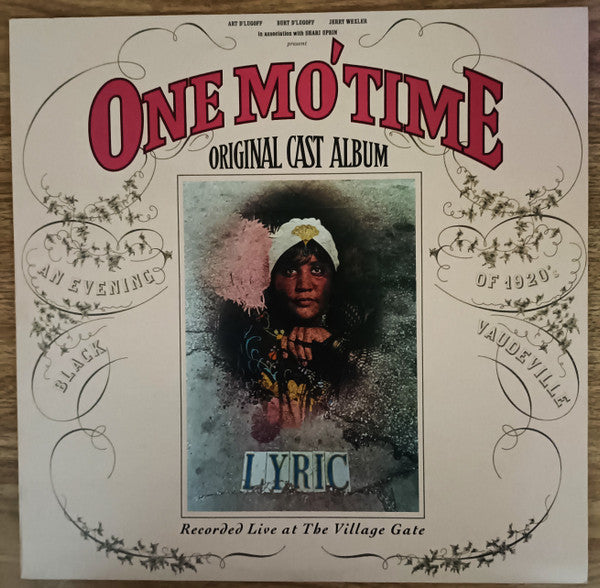 New Orleans Blue Serenaders : One Mo' Time (Original Cast Album) (LP, Album)