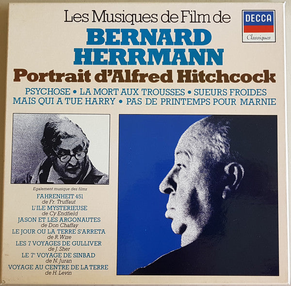 Bernard Herrmann : Les Musiques De Film De Bernard Herrmann (3xLP, Comp, Box)