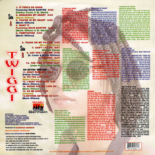 Twiggy : Twiggi (LP, Album)