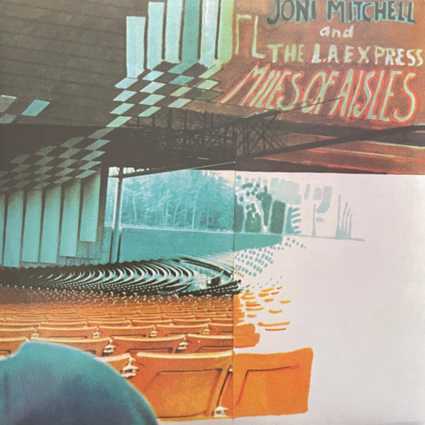 Joni Mitchell And The L.A. Express : Miles Of Aisles (2xLP, Album, RE, RM)