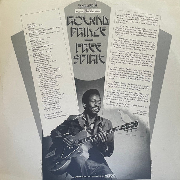 Roland Prince : Free Spirit (LP, Album)