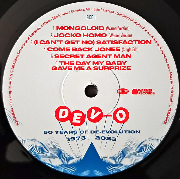 Devo : 50 Years Of De-Evolution (1973-2023) (2xLP, Comp, 180)