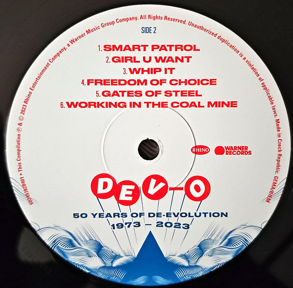 Devo : 50 Years Of De-Evolution (1973-2023) (2xLP, Comp, 180)