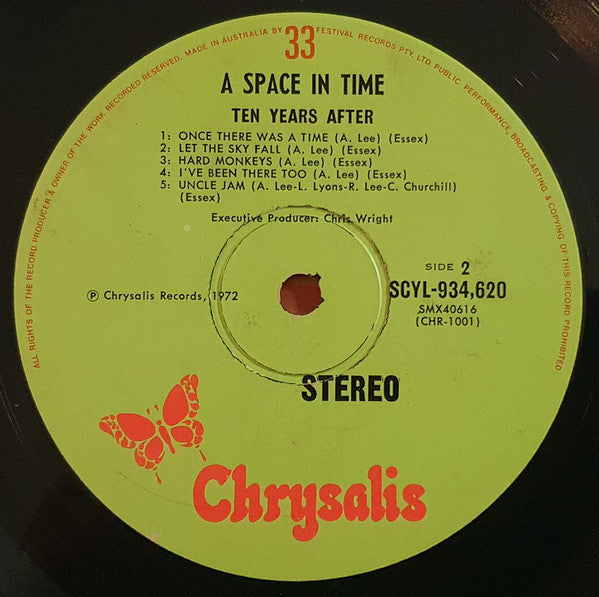 Ten Years After : A Space In Time (LP, Album)