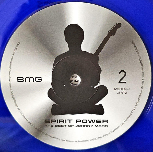 Johnny Marr : Spirit Power (The Best Of Johnny Marr) (2xLP, Comp, Ltd, Cob)