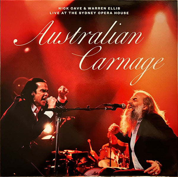 Nick Cave & Warren Ellis : Australian Carnage (Live At The Sydney Opera House) (LP, Album, Ltd)