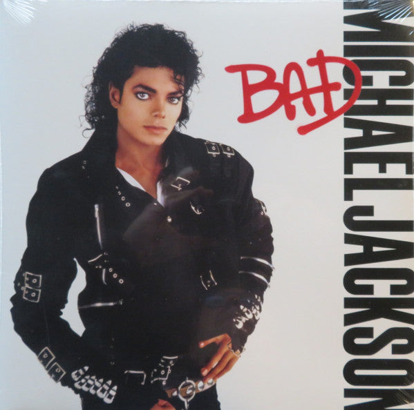 Michael Jackson : Bad (LP, Album, RE, RP, Gat)