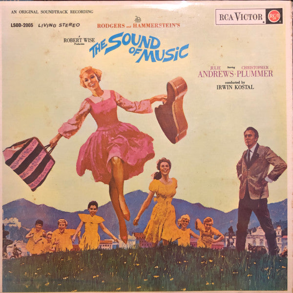 Rodgers And Hammerstein* / Julie Andrews, Christopher Plummer, Irwin Kostal : The Sound Of Music (An Original Soundtrack Recording) (LP, Album)