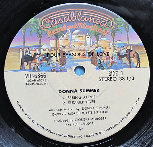 Donna Summer : Four Seasons Of Love (LP, Album)