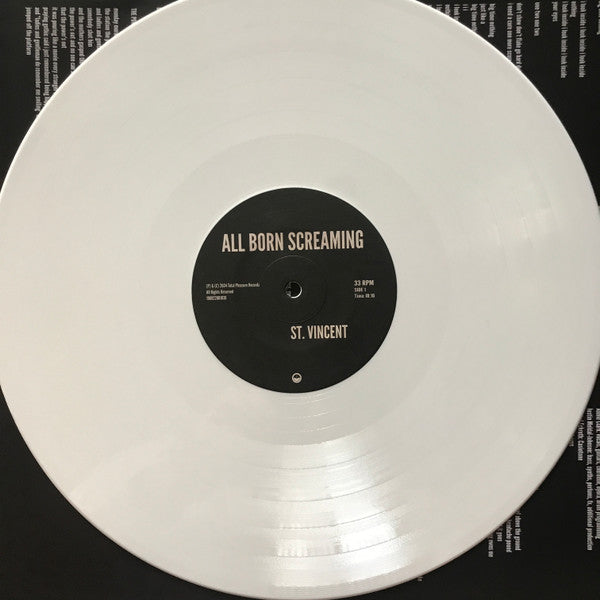 St. Vincent : All Born Screaming (LP, Album, Ltd, Whi)