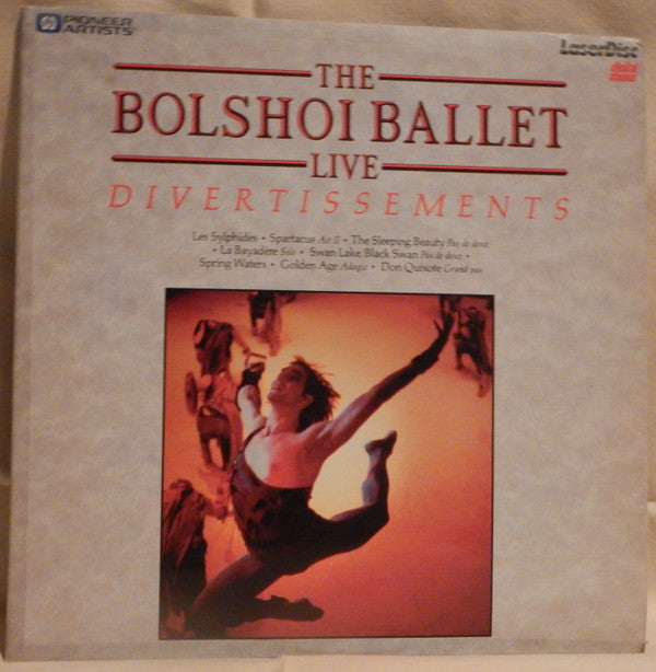 Bolshoi Ballet : Divertissements (2xLaserdisc, 12", NTSC, Thr)